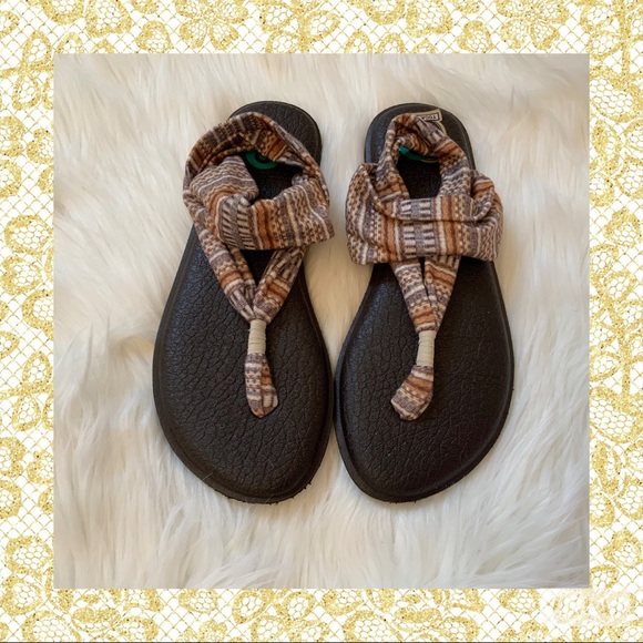 Sanuk Shoes - Sanuk Yoga Mat Sandals - Size 8